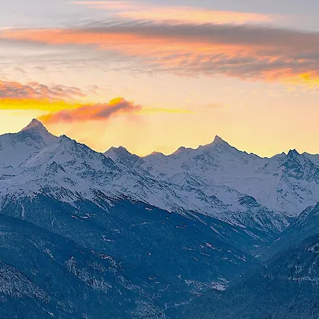 Peakline Panorama By Mrs Miggins * Crans-Montana